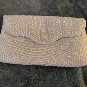 Walborg beaded clutch